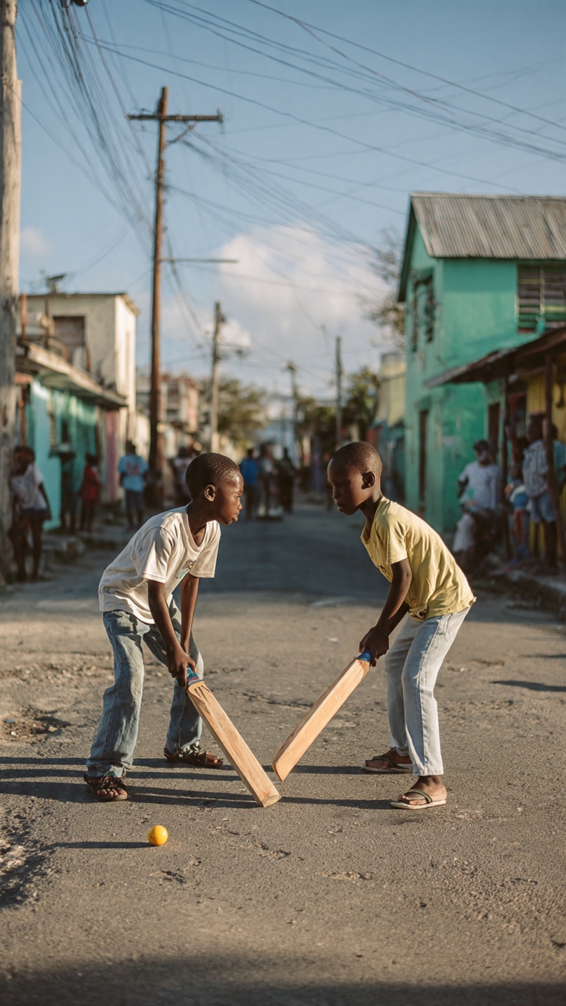 My childhood Playing Cricket in the Road (Cultural Memory&nbsp;Post)