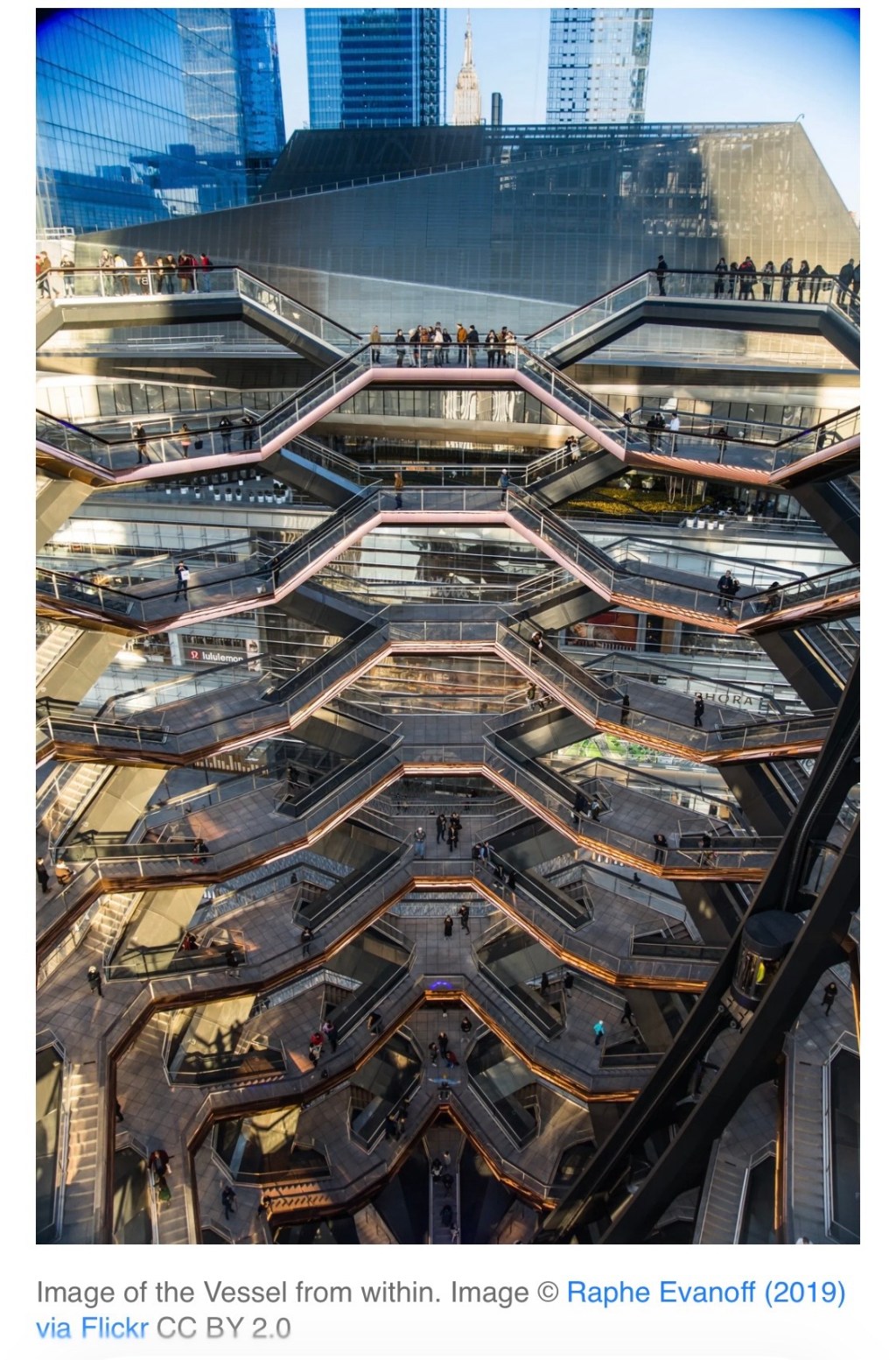 I haven’t been to The Vessel in&nbsp;NYC